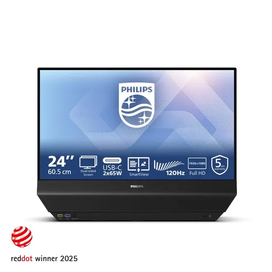Philips 24B2D5300/00 24" Full HD IPS-skærm med USB-C og højtalere