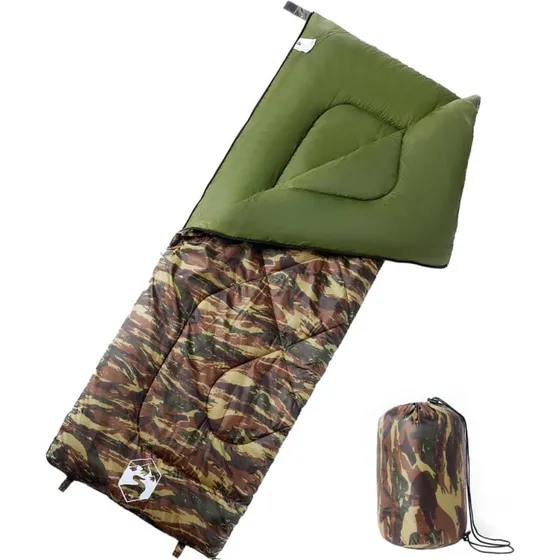 vidaXL Sovepose 3 årstider, camouflage, 190 × 72 cm