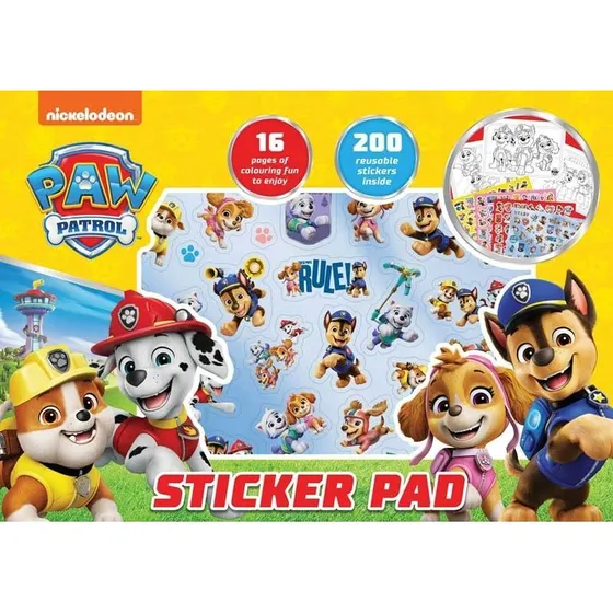 PAW PATROL Alligator Sticker Pad