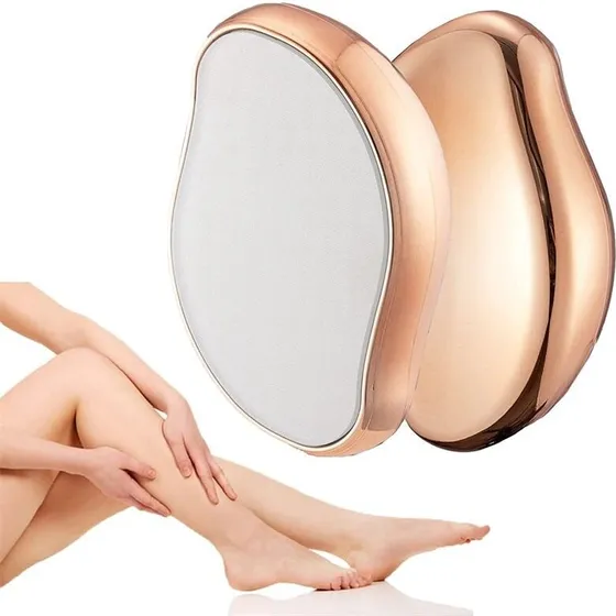 UNIQ Crystal Hair Eraser – Epilator til smertefri hårfjerning, Guld