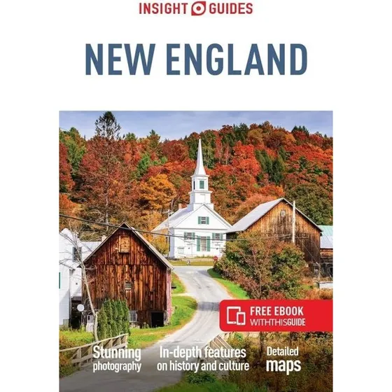 Insight Guides New England – Rejseguide med gratis e-bog