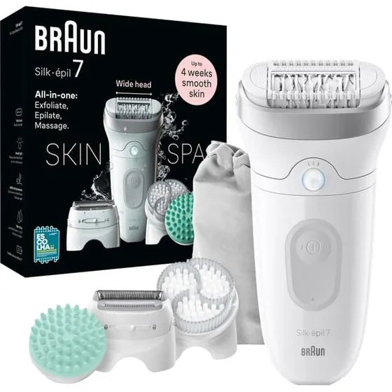 Braun Silk-épil 7 SE7-081 epilator hvid