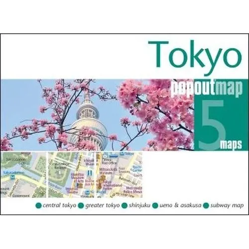 TOKYO POPOUT MAP - Pocket-size rejsedatakort