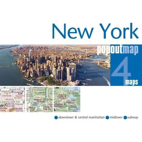 New York Popout Map – Pocket Size Pop-up City Map