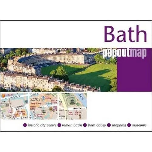 Bath Popout Maps - Popout Map, Pocket Size, Engelsk