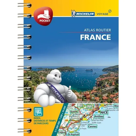 Michelin Mini Atlas France 2025