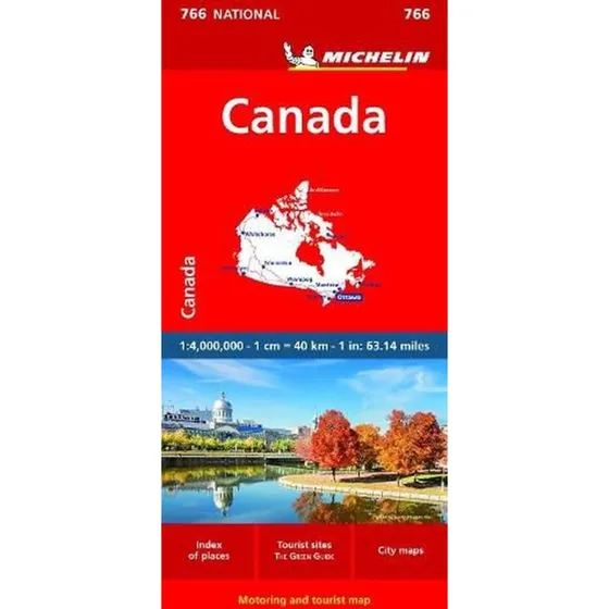 Michelin National Map Canada 766 (2023)