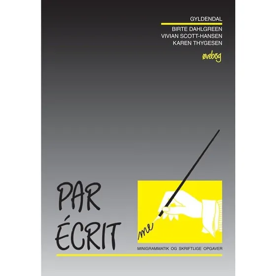 Par écrit - Øvehæfte til franskundervisning