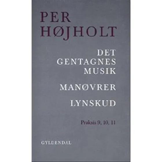 Per Højholt: Det gentagnes musik, Manøvrer, Lynskud