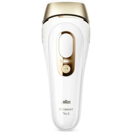 Braun Silk·expert Pro 5 IPL PL5052 – Hvid/Guld med etui
