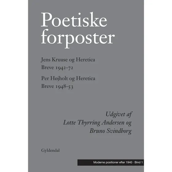 Lotte Thyrring Andersen: Poetiske Forposter
