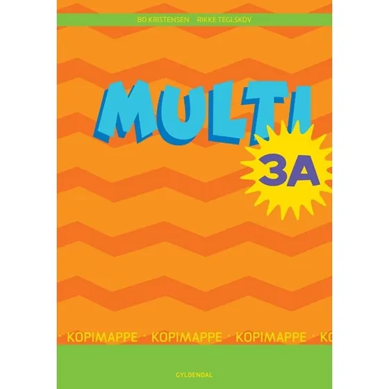 MULTI 3A Kopimappe, sort/hvid