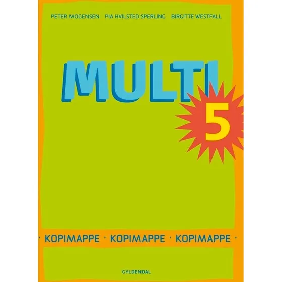 MULTI 5 Kopimappe - Sort/Hvid, 5. Klasse