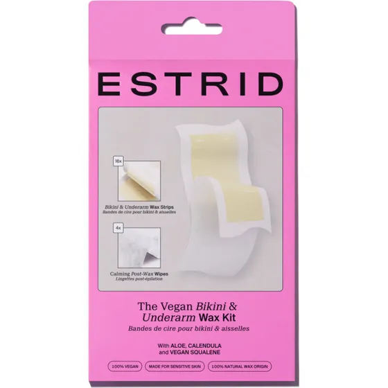 Estrid The Vegan Bikini & Underarm Wax Kit