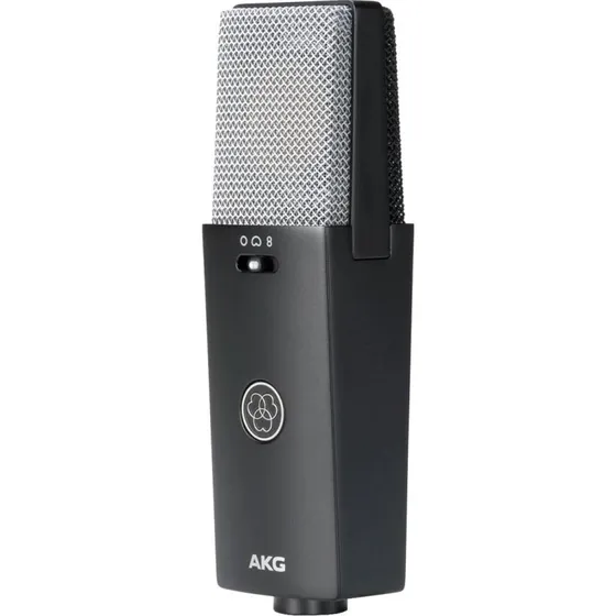 AKG C114 Stor-membran Kondensatormikrofon, Sort/Sølv