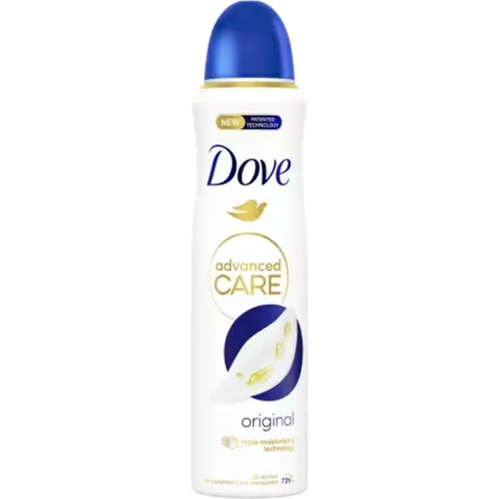 Dove Advanced Care Original 72h Antiperspirant Spray 150 ml