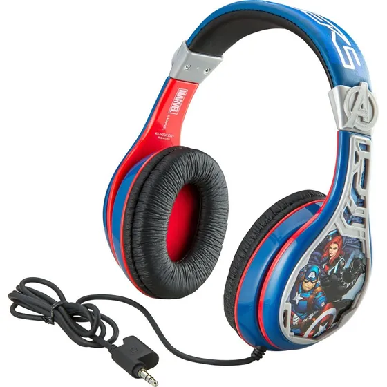 eKids Disney Marvel Avengers Hovedtelefoner med Lydstyrkekontrol