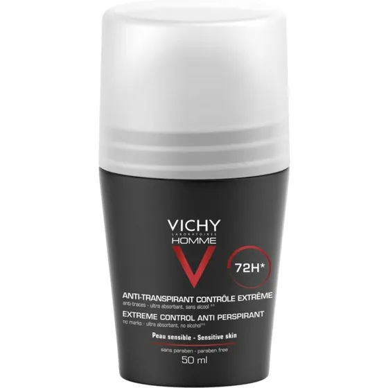 Vichy Homme Antiperspirant Roll-On 72H 50 ml
