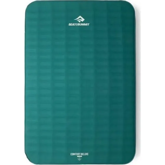 Sea to Summit Comfort Deluxe selvoppustelig dobbeltmadras Rain Forest
