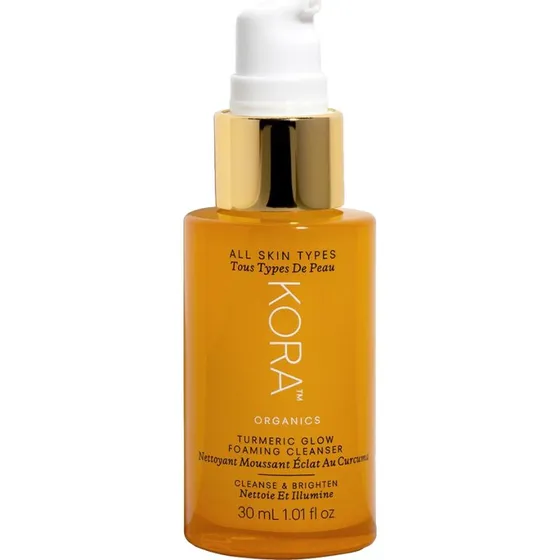 Kora Organics Turmeric Glow Foaming Cleanser 30 ml