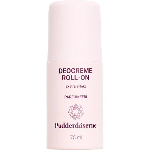 PUDDERDÅSERNE Deocreme Roll-On 75 ml – Parfumefri