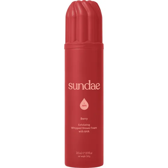 Sundae Body Whipped Shower Foam 265 ml - Berry AHA