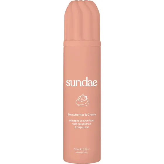 Sundae Body Whipped Shower Foam 265 ml - Strawberries & Cream