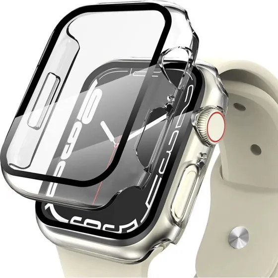 Tech-Protect Defense360 Case for Apple Watch 7/8/9 41 mm - Transparent