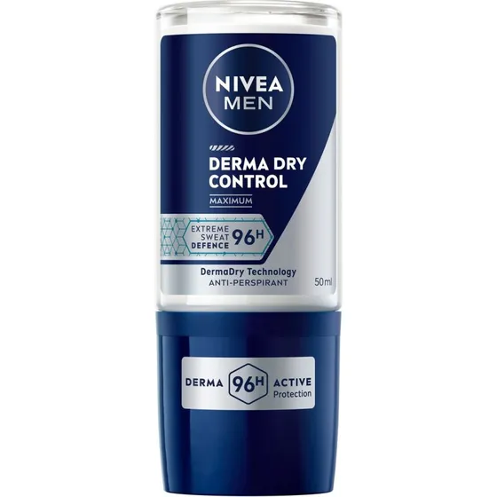 NIVEA Men Derma Dry Control Maximum Roll-On 50 ml
