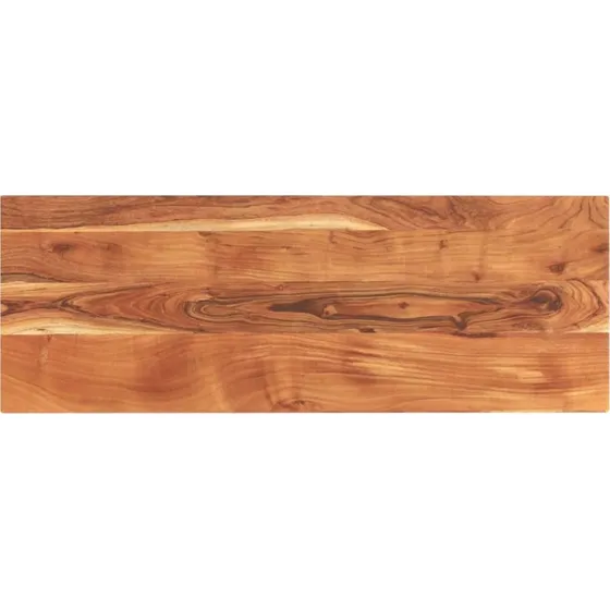 vidaXL bordplade 140x50x2,5 cm i massivt akacietræ