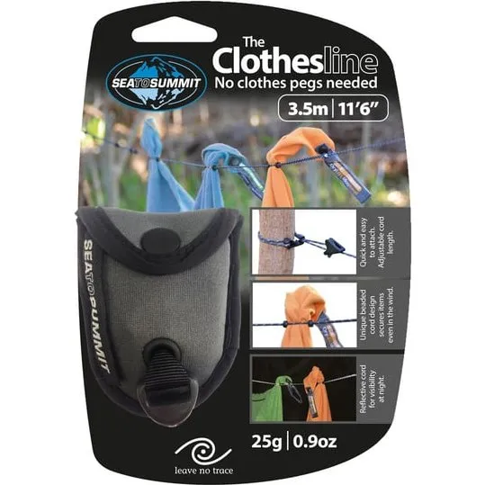 Sea To Summit The Clothesline reb 3,5 m, sort