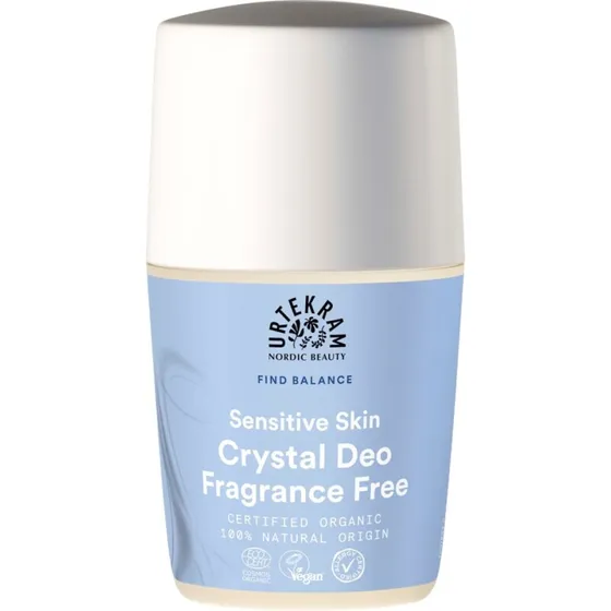 Urtekram Find Balance Duftfri Crystal Deo 50 ml