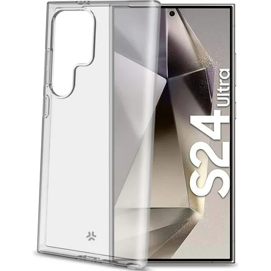 Celly GELSKIN TPU Cover Galaxy S24 Ultra 5G Transparent