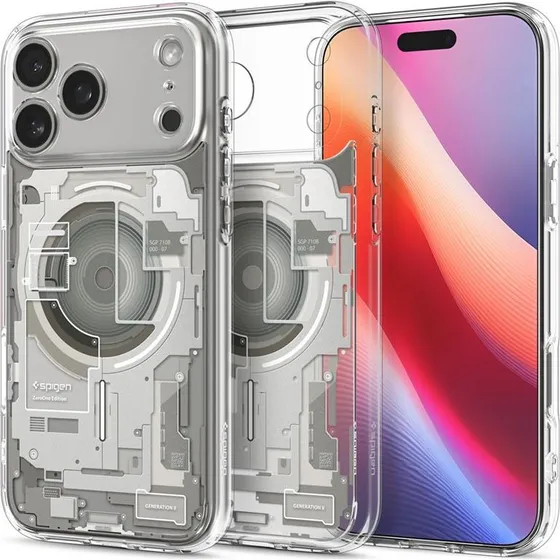Spigen Ultra Hybrid MagSafe - Zero One Natural Titanium til iPhone 17 Pro