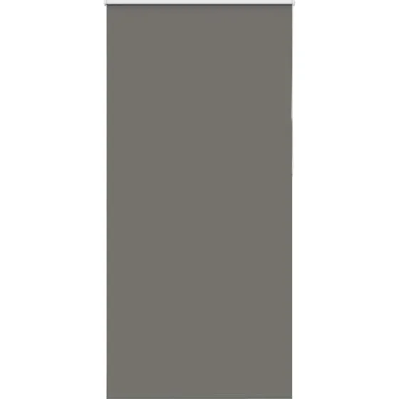 vidaXL Mørklægningsrullegardin 105x210 cm, grå, 100,7 cm stofbredde