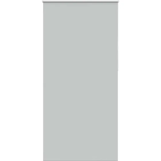 vidaXL Mørklægningsrullegardin 110x210 cm lysegrå 105,7 cm stofbredde