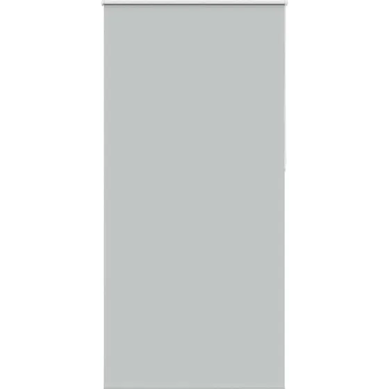 vidaXL Mørklægningsrullegardin 115x210 cm lysegrå 110,7 cm bredde