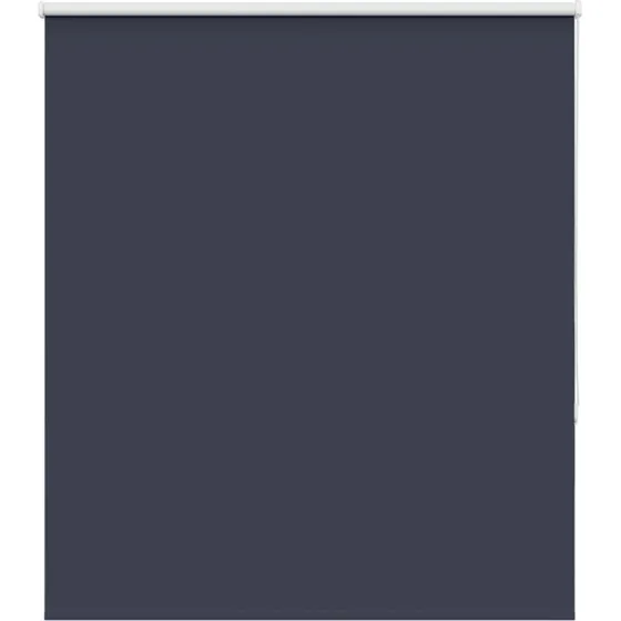 vidaXL Mørklægningsrullegardin 120x150 cm, marineblå, polyester