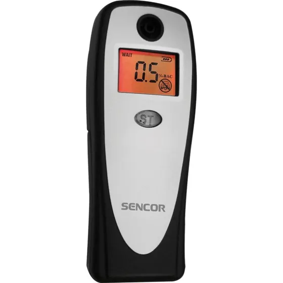 Sencor SCA BA01 Alkoholtester (0,1 - 0,15%) Sort/Grå