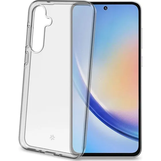 Celly GELSKIN TPU Cover Galaxy A35 5G Transparent