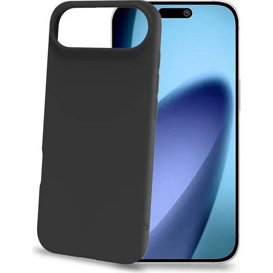 CROMO iPhone 17 Air Case, sort, blød gummi