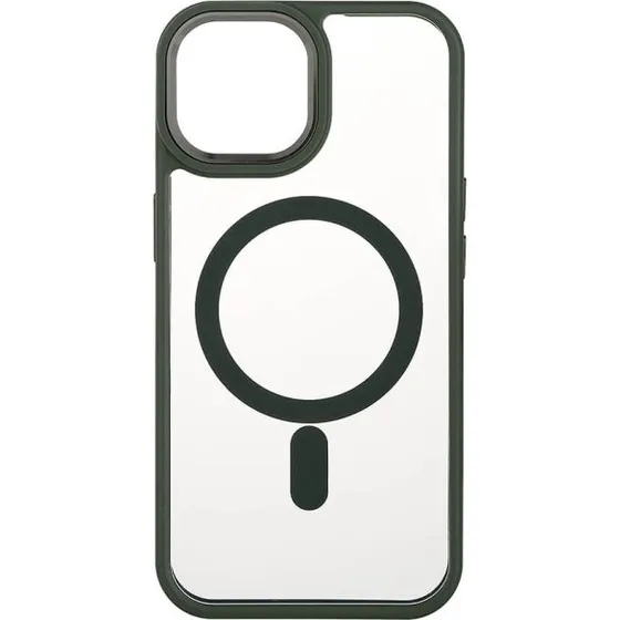 Onsala Cover Bumper MagSerie iPhone 15 Grøn/Klar