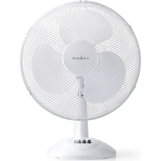 Nedis FNTB10CWT40 Bordventilator 400 mm, 3-hastighed, hvid