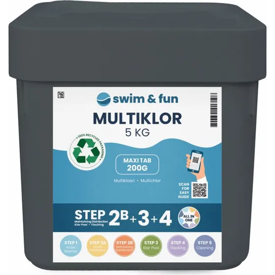 Swim & Fun MultiKlor Maxi Tabletter 5 kg