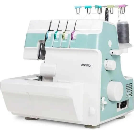 MEDION SO 90 Overlocker, Turkos, 1200 rpm, LED
