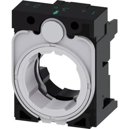 Siemens Holder for 3 moduler, plastik