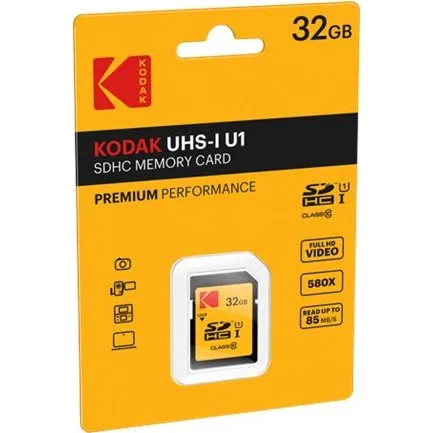 Kodak SDHC UHS-I 32GB 85MB/s