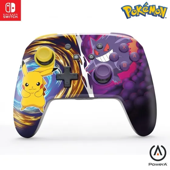PowerA Enhanced Wireless Controller til Nintendo Switch - Pikachu vs. Gengar