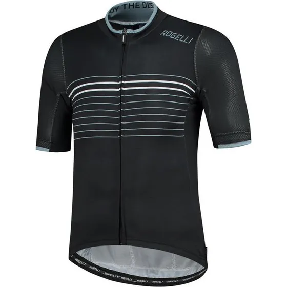 Rogelli Kalon Cykeltrøje Sort/Hvid Herre, 3XL