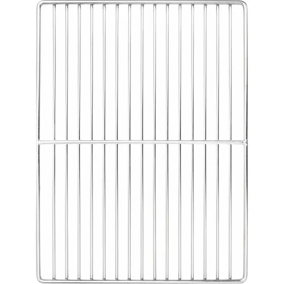 vidaXL Grillrist Sølv 40 x 30 cm Rustfrit Stål